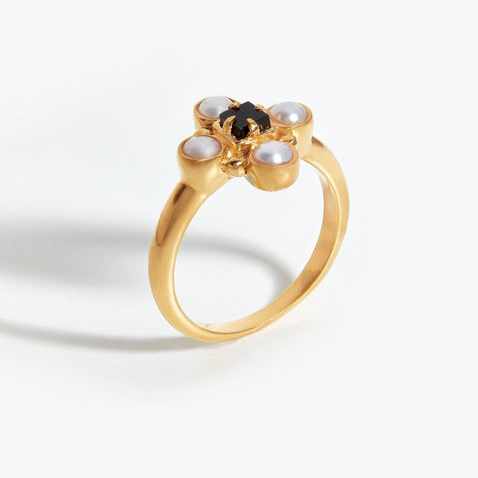zakázkový designový prsten stříbrný zlatý vermeil výrobce šperků